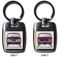 Ford Cortina MkII 1600E 1966-70 Keyring 5